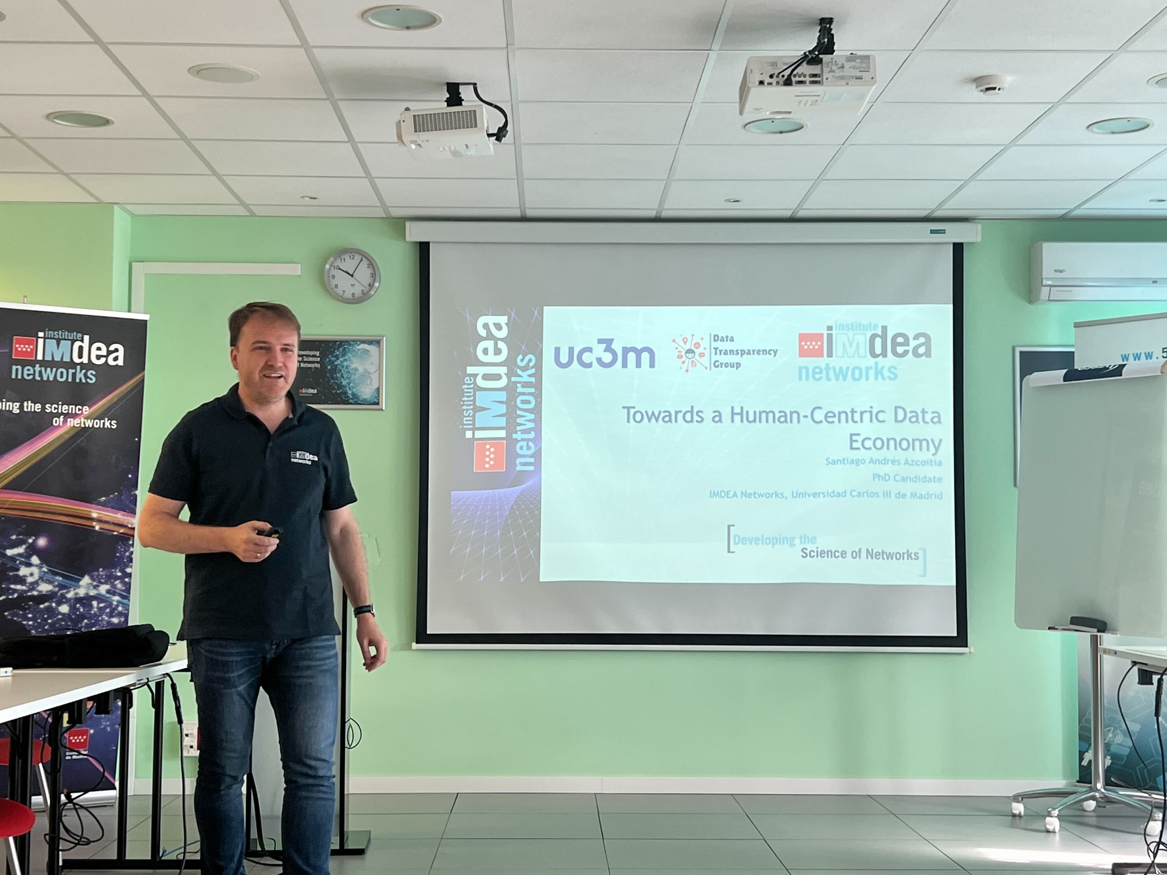 A first casual rehearsal before my dissertation