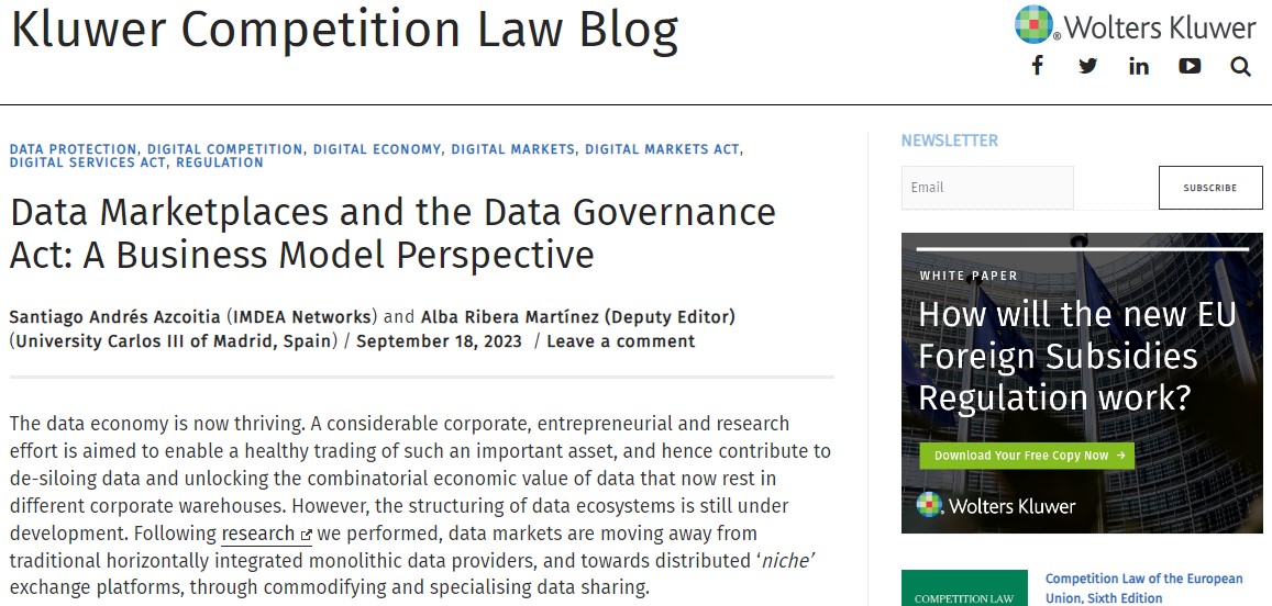 DMs & DGA: a Business Perspective