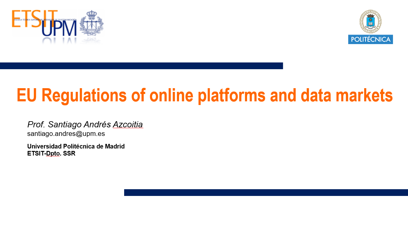 A Lecture on ICT Digital Regulations